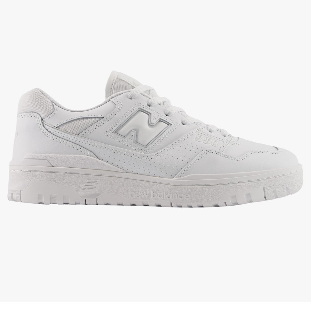 New Balance Women’s 550 in white/white